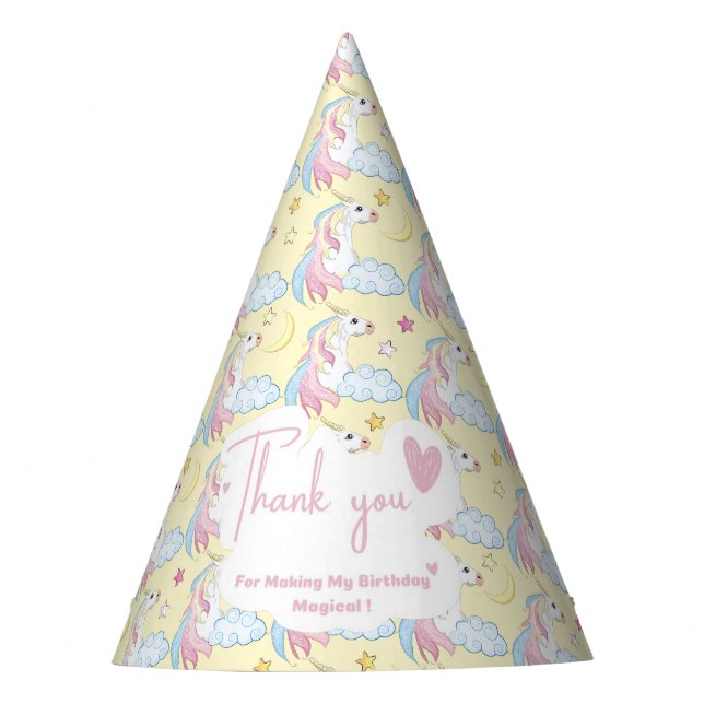 Chapeaux De Fêtes Casquette du parti Unicorn (Devant)