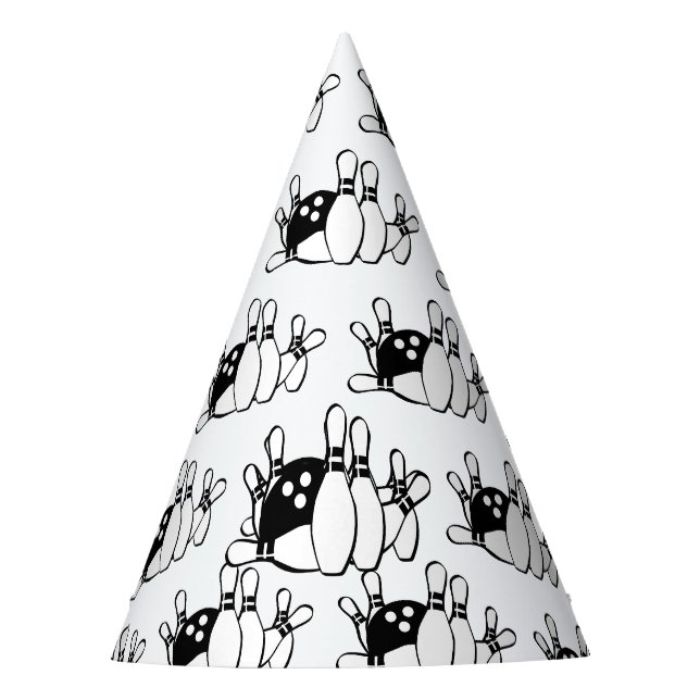 Chapeaux De Fêtes Casquette En Papier Ball Et Pins (Devant)