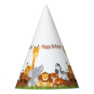 Chapeaux De Fêtes Casquette mignon de fête d'anniversaire d'animaux