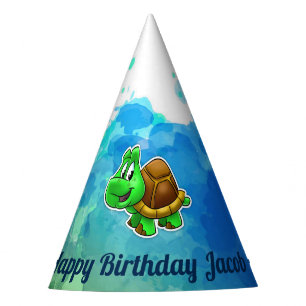 Chapeaux De Fêtes Casquette mignon de partie de tortue