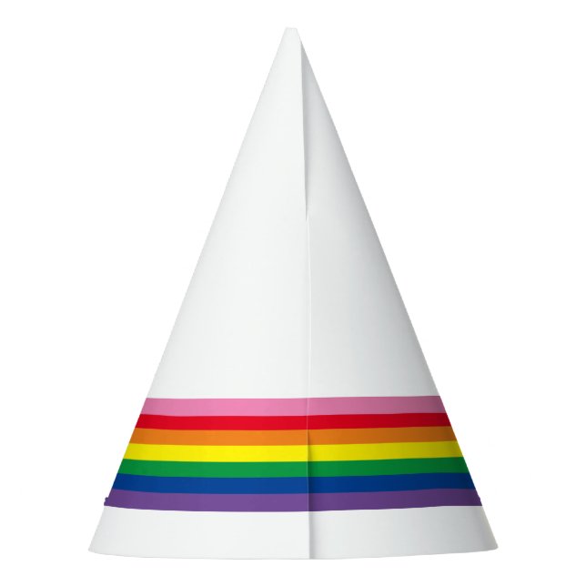 Chapeaux De Fêtes Casquette moderne de Rainbow Party (Dos)