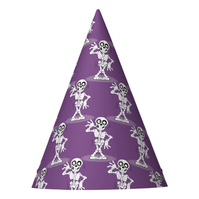 Chapeaux De Fêtes Casquette squelettique de partie de Halloween (Devant)
