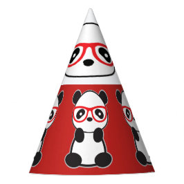 Chapeaux De Fêtes Casquettes d'anniversaire d'ours panda - ours de
