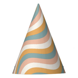 Chapeaux De Fêtes Casquettes de fête d'anniversaire de la Retro 70 s