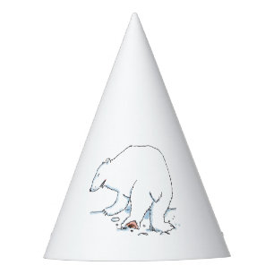 Chapeaux De Fêtes Casquettes de la soirée Ours polaire