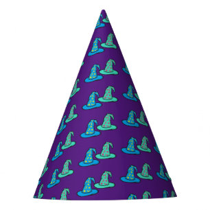Chapeaux De Fêtes Casquettes de l'Assistant Bleu + Turquoise