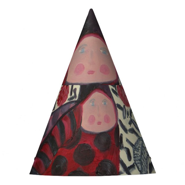CHAPEAUX DE FÊTES CASQUETTES DE PARTIE DE COCCINELLE (Devant)