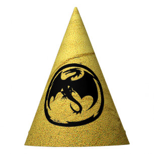 Chapeaux De Fêtes Casquettes du Black Dragon Gold Vein