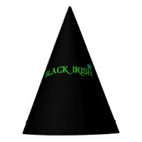Casquettes du parti irlandais noir