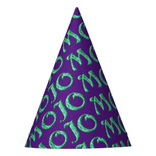 Chapeaux De Fêtes Casquettes du parti Mojo violet