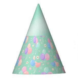 Chapeaux De Fêtes Casquettes du Pastel Green Anniversaire de enfant