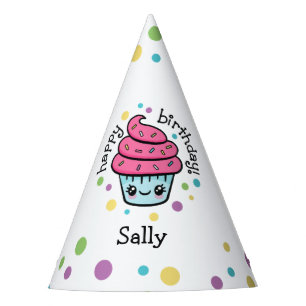Chapeaux De Fêtes Casquettes heureux de partie de petit gâteau