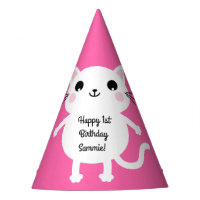 Cat Kid's Birthday Party Cute Kitty