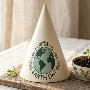 Chapeaux De Fêtes Chaque Jour Est Le Jour De La Terre - Amoureux De