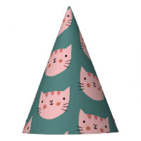 Chat mignon coloré Anniversaire