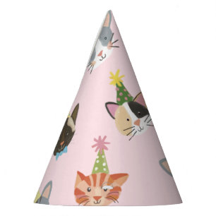 Chapeaux De Fêtes Chat-Tastic Purrfect Anniversaire