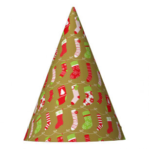 Chapeaux De Fêtes Chaussettes d'hiver rétro de Noël
