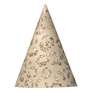 Chapeaux De Fêtes Cheetah Leopard Skin Imprimer Motif Animal