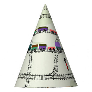 Chapeaux De Fêtes Chemin de fer pour enfants : Funny Motif sans cout