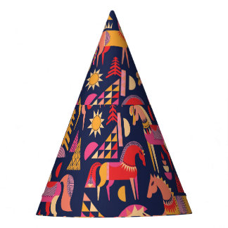 Chapeaux De Fêtes Chevaux Scandinaves : Décoration Décorative Sans C