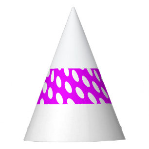 Chapeaux De Fêtes Chic Joli Carrelage Art Rose Centre Bande Sur Blan