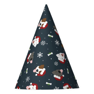 Chapeaux De Fêtes Chiens de père Noël
