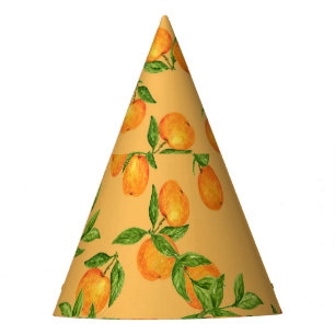 Chapeaux De Fêtes Chinois d'inspiration japonaise, aquarelle