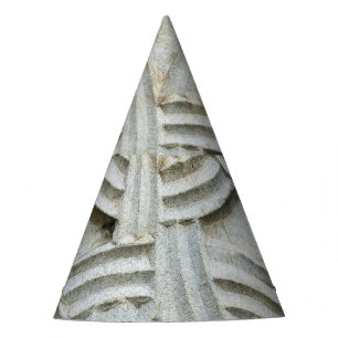 Chapeaux De Fêtes Christian Stone Carving Ancien Motif