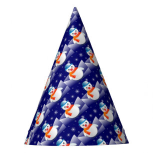 Chapeaux De Fêtes Christmas Snowman