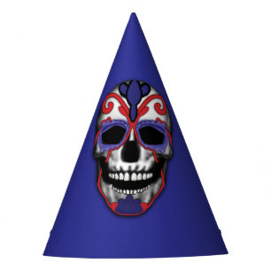 Chapeaux De Fêtes Cinco De Mayo Sugar Skull_001