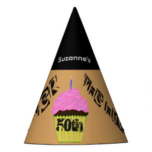 Chapeaux De Fêtes cinquantième Au-dessus de la colline ballons