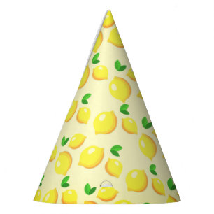 Chapeaux De Fêtes Citron jaune frais