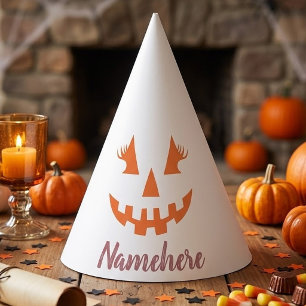 Chapeaux De Fêtes Citrouille personnalisée Jack O Lantern Halloween