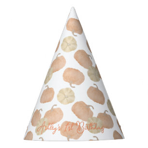 Chapeaux De Fêtes Citrouille Premier anniversaire Casquettes
