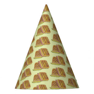Chapeaux De Fêtes Classique Miami Cubain Sandwich Ham Porc Fromage S