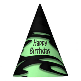 Chapeaux De Fêtes Coincé dans l'Anniversaire Vert