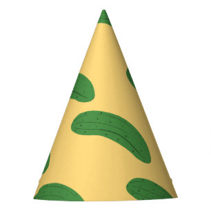 Chapeaux De Fêtes Colis de concombre Humour de nourriture végétale