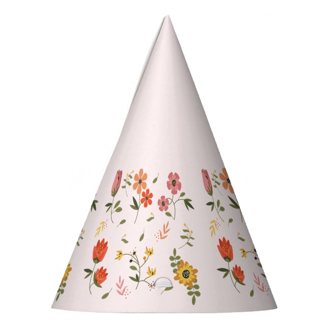 Chapeaux De Fêtes collection de fleurs (Gauche)