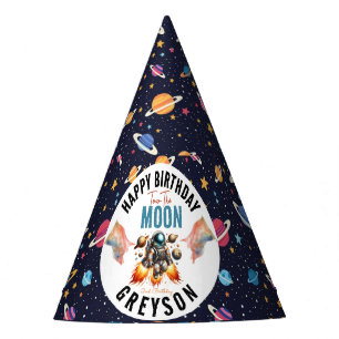 Chapeaux De Fêtes commencer à remorquer la lune 2e Anniversaire Espa