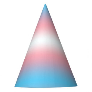 Chapeaux De Fêtes Conception de motif de drapeau de fierté transgenr