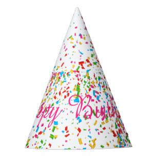 Chapeaux De Fêtes Confettis colorés