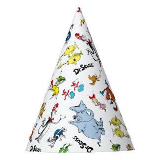 Chapeaux De Fêtes Confettis de personnages de Dr Seuss | Anniversair
