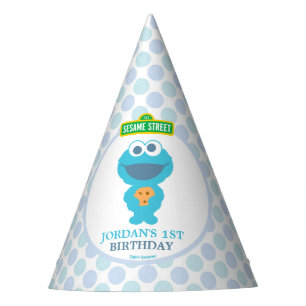 Chapeaux De Fêtes Cookie Monster Premier anniversaire du bébé