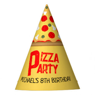 Chapeaux De Fêtes Cool plaisir pizza fête anniversaire de enfant