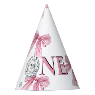 Chapeaux De Fêtes Coquette rose étincelle 1ère