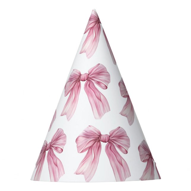 Chapeaux De Fêtes Coquette rose étincelle 1ère (Devant)