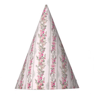 Chapeaux De Fêtes Coquette Rose? Shabby Chick Love Shack Girl Toile