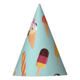 Chapeaux De Fêtes Cornets de crème glacée