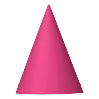 Chapeaux De Fêtes Couleur claire rose chaud rose