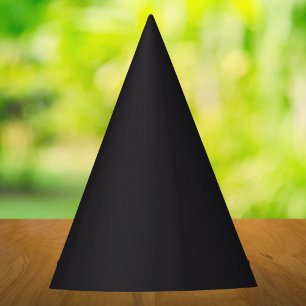 Chapeaux De Fêtes Couleur solide noire
